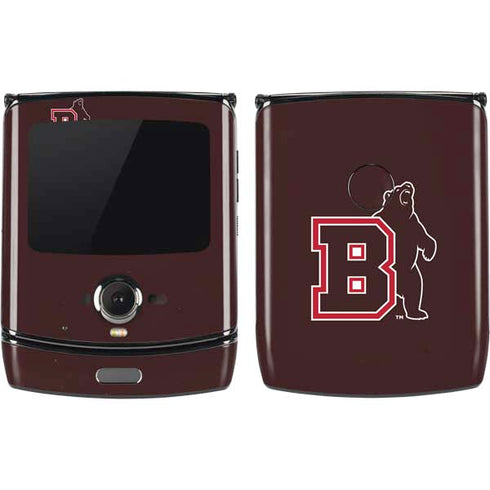 Brown University Bears Logo Motorola RAZR Skin