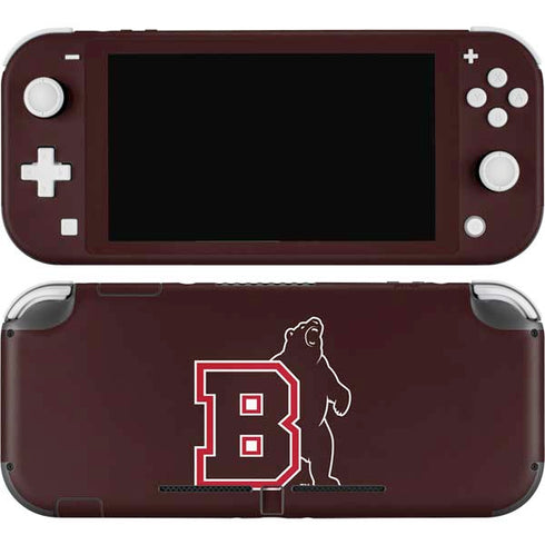Brown University Bears Logo Nintendo Switch Lite Skin