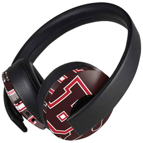 Brown University Bears Logo PlayStation 4 Gold Wireless Headset Skin
