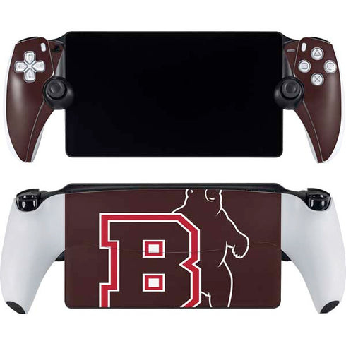 Brown University Bears Logo PlayStation Portal Remote Player Skin