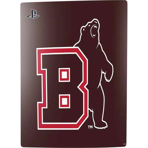 Brown University Bears Logo PS5 Bundle Skin