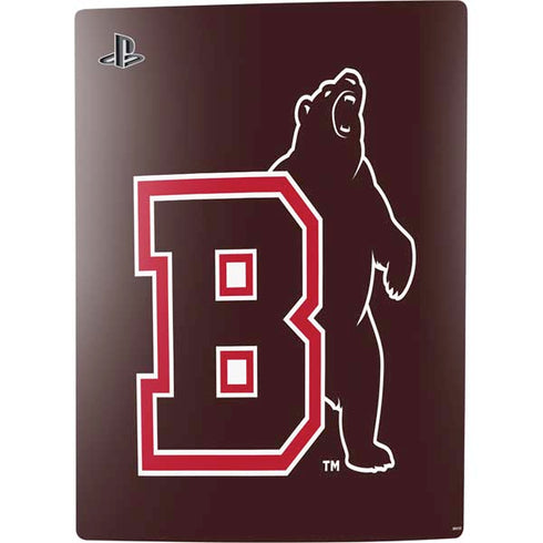 Brown University Bears Logo PS5 Console Skin