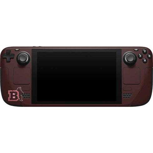 Brown University Bears Logo Steam Deck Handheld Gaming Computer Skin