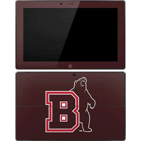 Brown University Bears Logo Surface Pro Tablet Skin
