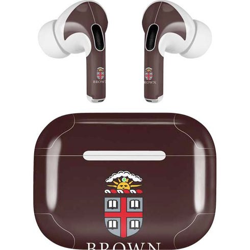 Brown University Primary Logo AirPods Pro 2nd Gen Skin