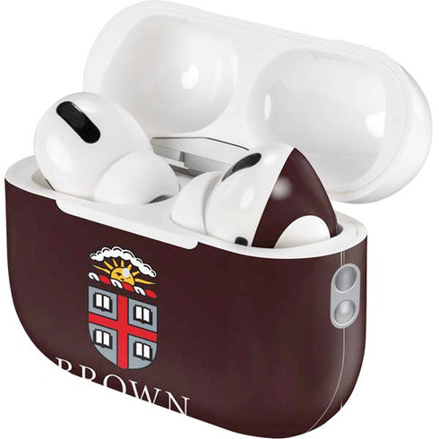 Brown University Primary Logo AirPods Pro 2nd Gen Skin