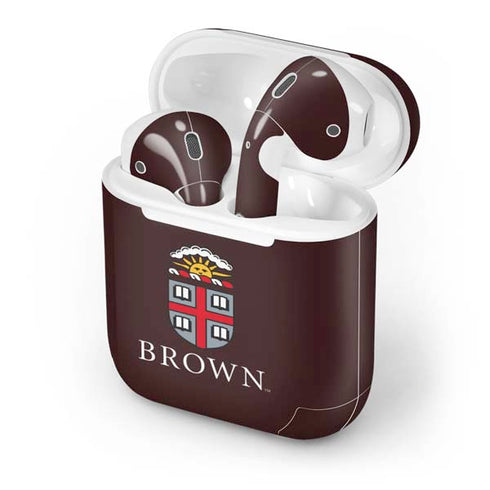 Brown University Primary Logo Apple AirPods Skin