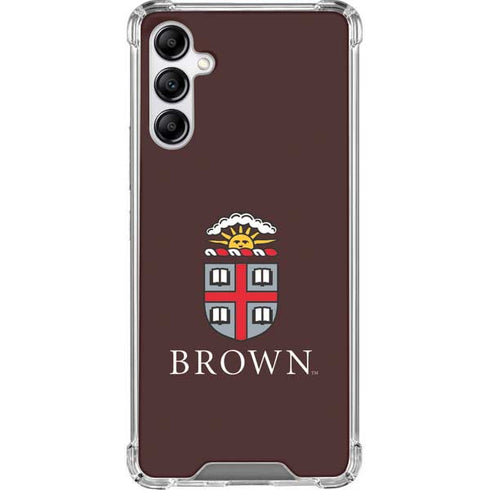 Brown University Primary Logo Galaxy A14 5G Clear Case