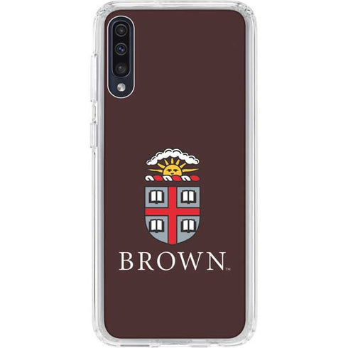 Brown University Primary Logo Galaxy A50 Clear Case