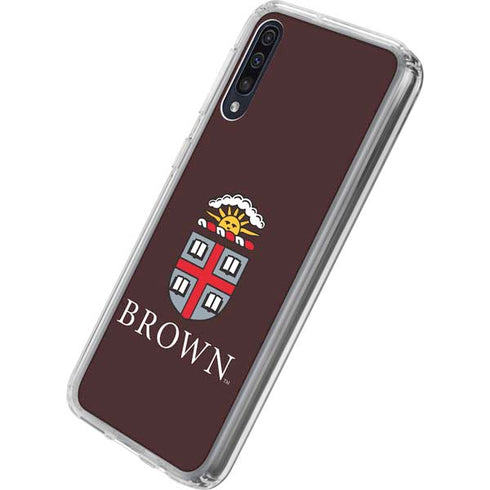 Brown University Primary Logo Galaxy A50 Clear Case