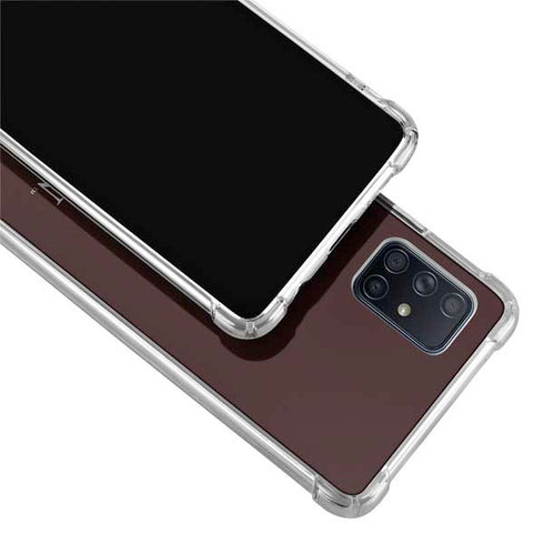 Brown University Primary Logo Galaxy A71 5G Clear Case