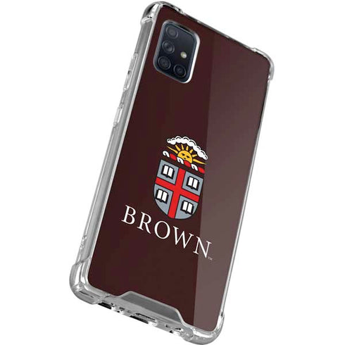 Brown University Primary Logo Galaxy A71 5G Clear Case