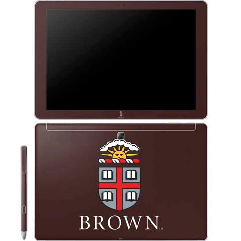 Brown University Primary Logo Galaxy Book 12in Skin