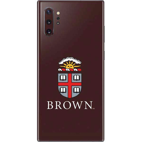 Brown University Primary Logo Galaxy Note 10 Plus Skin