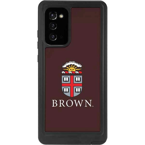 Brown University Primary Logo Galaxy Note20 5G Waterproof Case