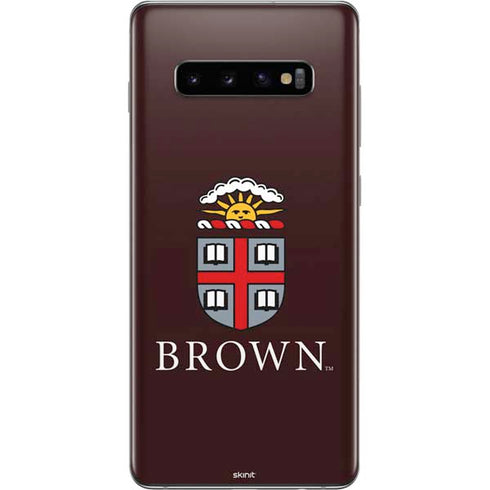 Brown University Primary Logo Galaxy S10 Plus Skin