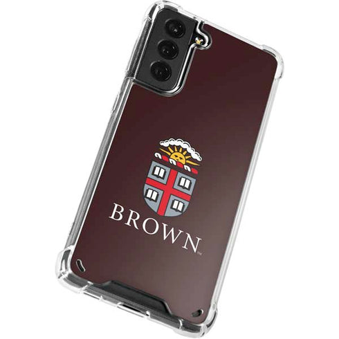 Brown University Primary Logo Galaxy S21 Plus 5G Clear Case