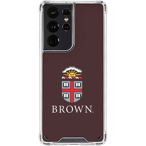 Brown University Primary Logo Galaxy S21 Ultra 5G Clear Case