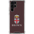 Brown University Primary Logo Galaxy S22 Ultra Clear Case