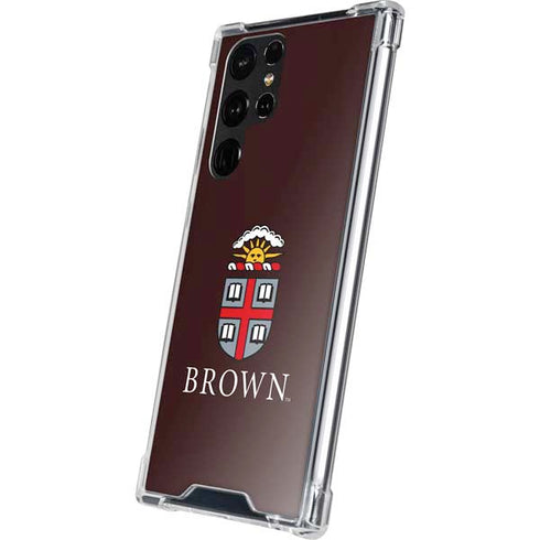 Brown University Primary Logo Galaxy S22 Ultra Clear Case
