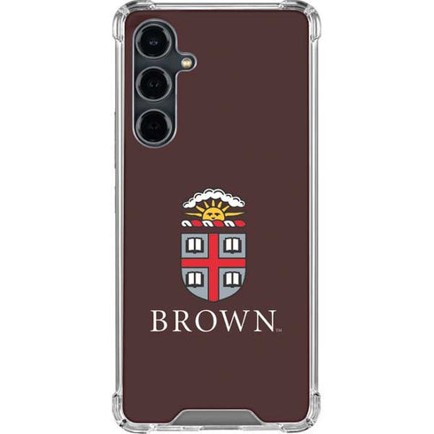 Brown University Primary Logo Galaxy S23 FE Clear Case