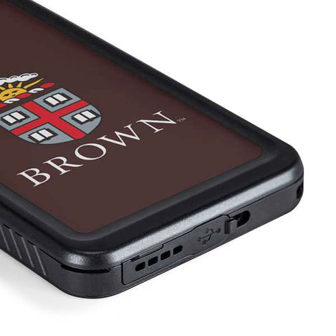 Brown University Primary Logo Galaxy S23 Plus Waterproof Case