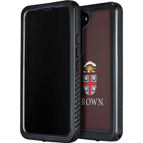 Brown University Primary Logo Galaxy S23 Waterproof Case