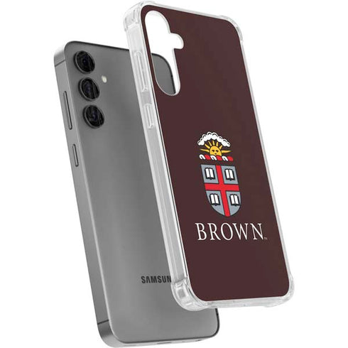 Brown University Primary Logo Galaxy S24 Plus Clear Case