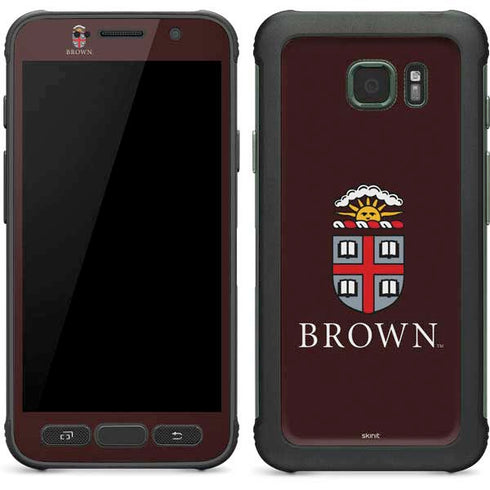 Brown University Primary Logo Galaxy S7 Active Skin