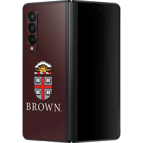 Brown University Primary Logo Galaxy Z Fold3 5G Skin