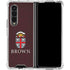 Brown University Primary Logo Galaxy Z Fold4 5G Clear Case