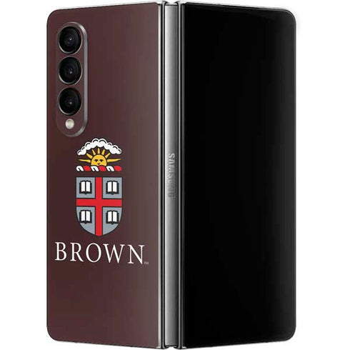 Brown University Primary Logo Galaxy Z Fold4 5G Skin