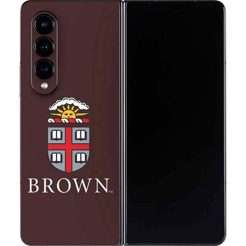 Brown University Primary Logo Galaxy Z Fold4 5G Skin