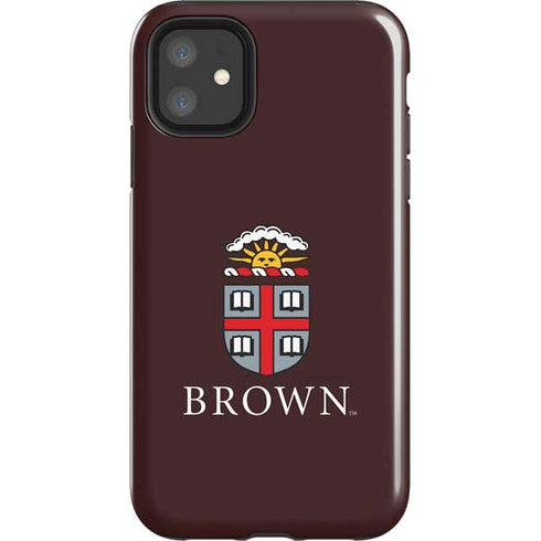 Brown University Primary Logo iPhone 11 Impact Case