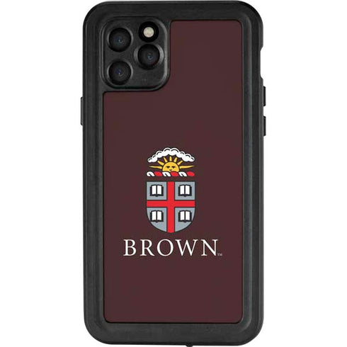 Brown University Primary Logo iPhone 11 Pro Waterproof Case