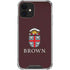 Brown University Primary Logo iPhone 12 Clear Case