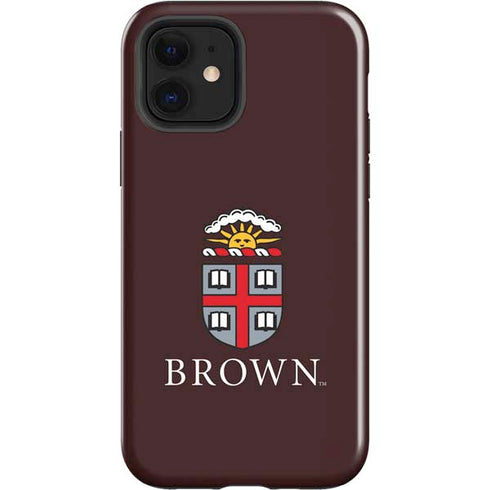 Brown University Primary Logo iPhone 12 Impact Case
