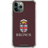 Brown University Primary Logo iPhone 12 Pro Clear Case
