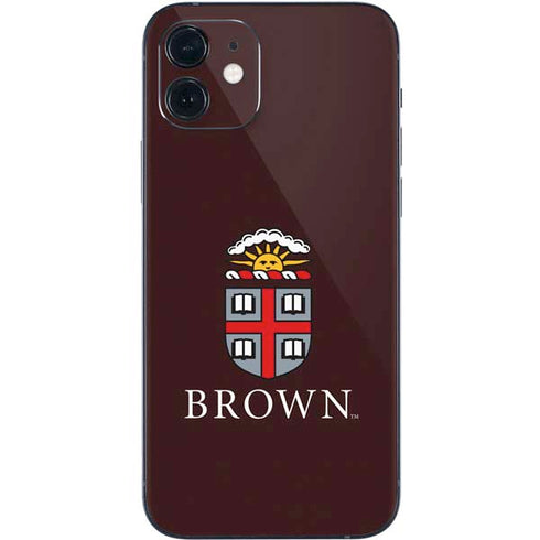 Brown University Primary Logo iPhone 12 Skin
