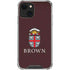 Brown University Primary Logo iPhone 13 Mini Clear Case