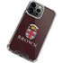 Brown University Primary Logo iPhone 13 Pro Clear Case