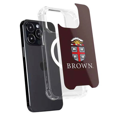 Brown University Primary Logo iPhone 13 Pro MagSafe Case