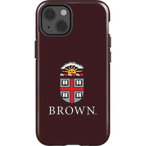 Brown University Primary Logo iPhone 14 Impact Case