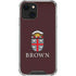 Brown University Primary Logo iPhone 14 Plus Clear Case