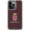 Brown University Primary Logo iPhone 14 Pro Clear Case