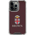 Brown University Primary Logo iPhone 15 Pro Clear Case