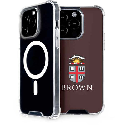 Brown University Primary Logo iPhone 15 Pro MagSafe Case