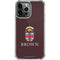 Brown University Primary Logo iPhone 15 Pro Max Clear Case