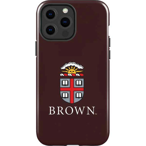 Brown University Primary Logo iPhone 15 Pro Max Impact Case