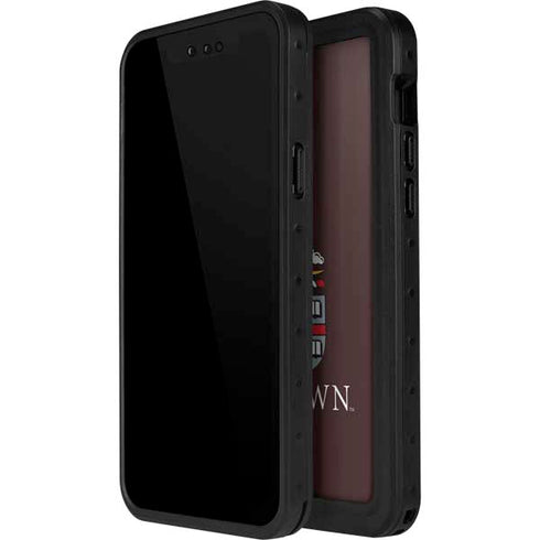 Brown University Primary Logo iPhone 15 Waterproof Case